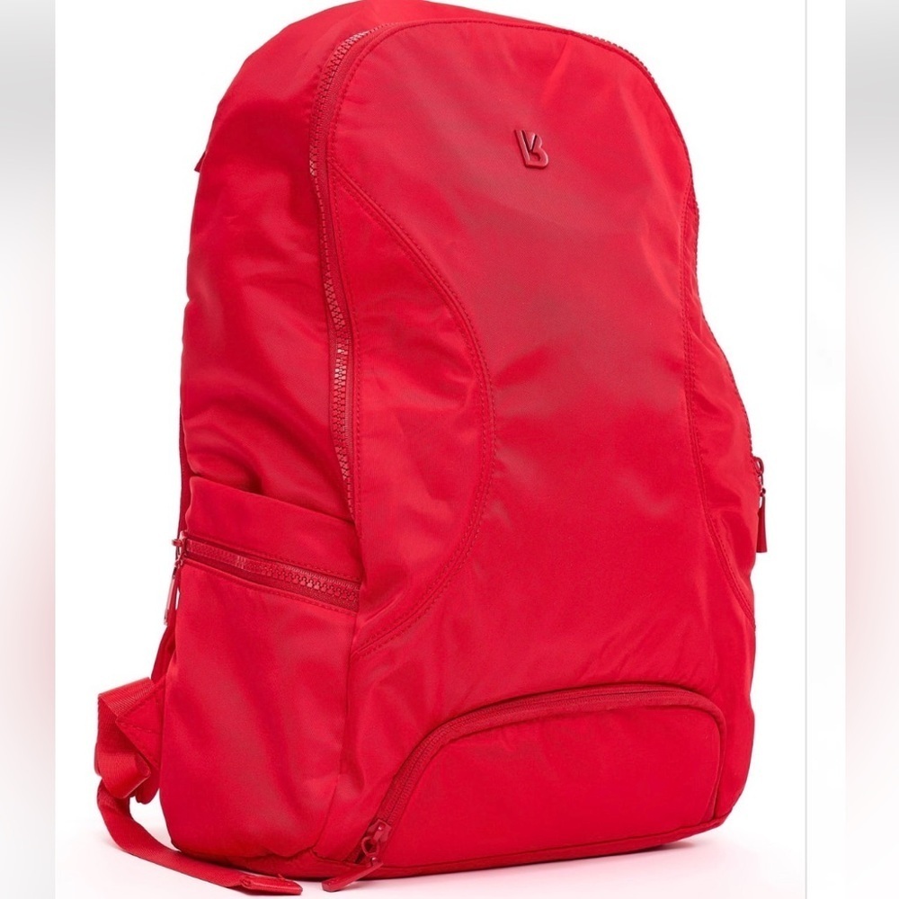 Buffbunny Collection‎ Game Changer Backpack Lipstick Red food prep slot gym bag
